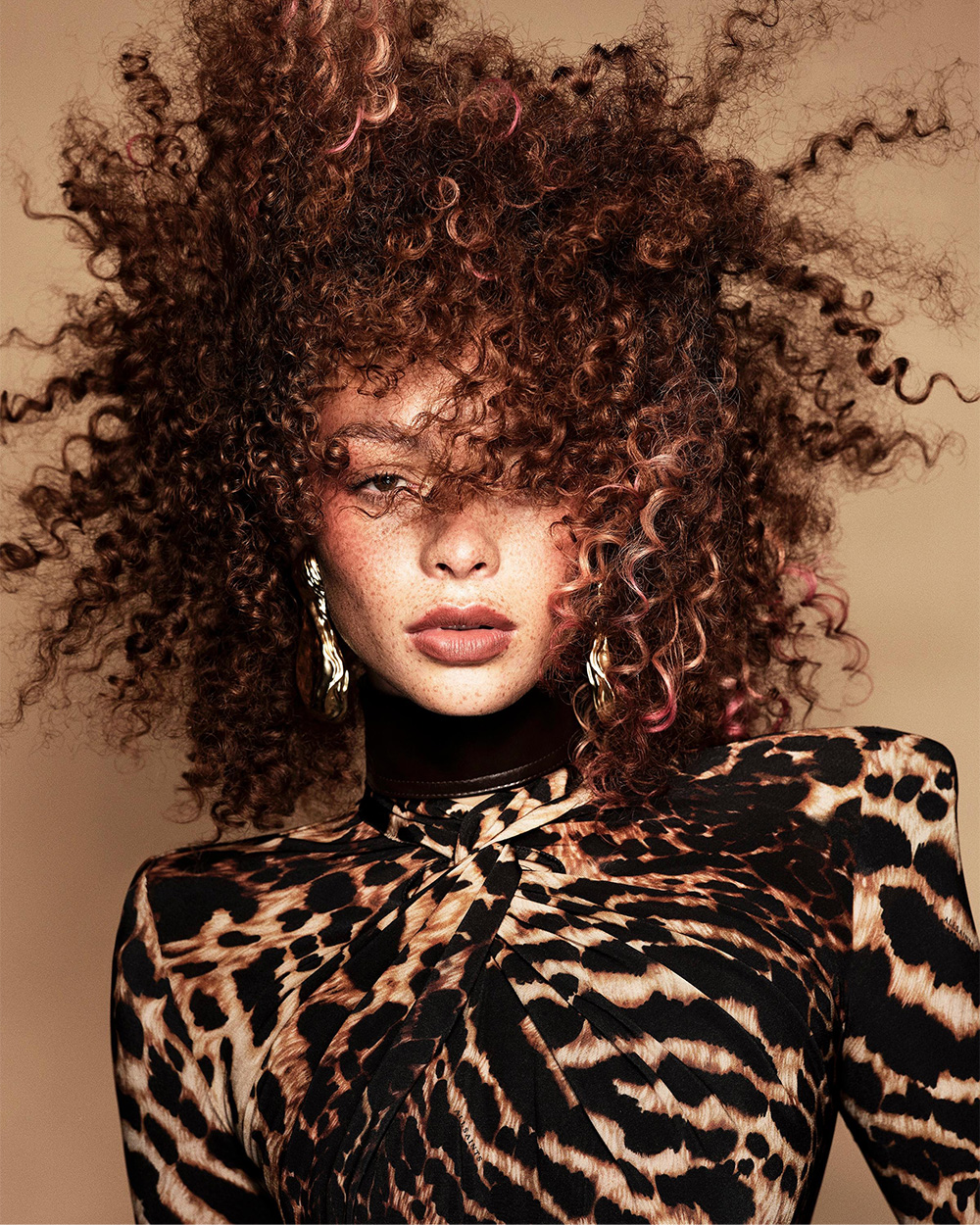 Rose Pink Balayage Afro - Ria Alderson-Kulik & Laura Kulik - BHA North Western Hairdresser of the Year 2026 Finalist Collection 
